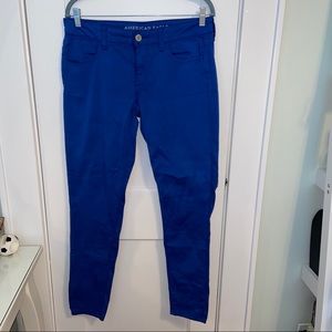 Royal Blue American Eagle Jeans